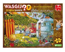 WASGIJ ORIGINAL RETRO NO 7 JAUNE CASSE-TÊTE 1000 PIÈCES - NÉCESSITÉS D'OURS #70-00016